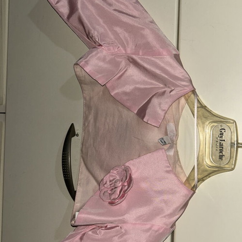 Pink clothing set for 24-month girl new with dress and bolero