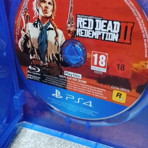 Red Dead Redemption 2 PS4 game like new