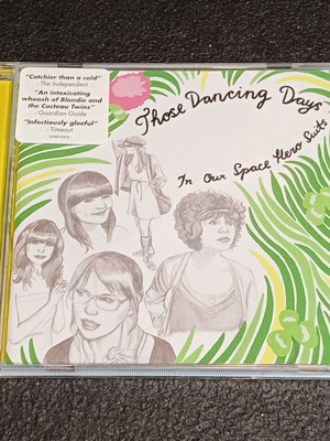 Those Dancing Days In Our Space Hero Suits CD album like new, indie pop