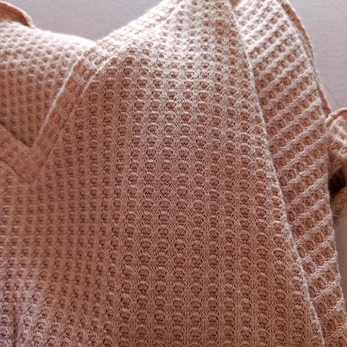Shein pink women's blouse with unique sleeves like new, XL