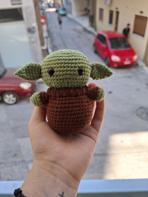 Yoda Star Wars toy crochet made to order