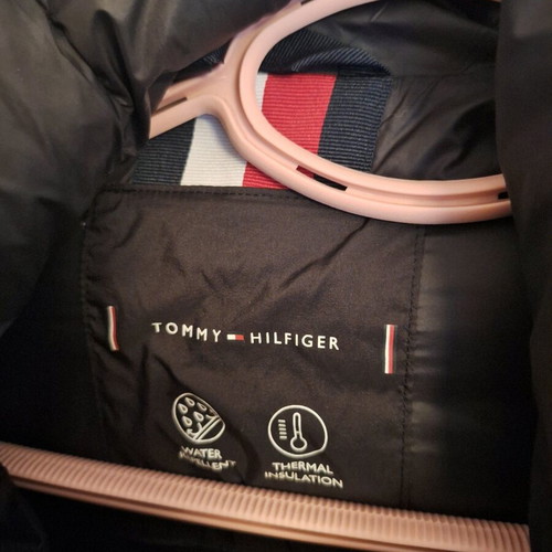Tommy Hilfiger men's puffer jacket black like new XXL