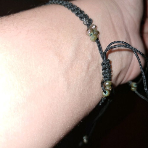 Christmas bracelet like new, white and silver with snowflake
