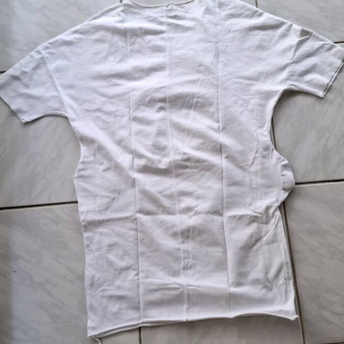 All Star summer blouse used, with pockets, white, size L