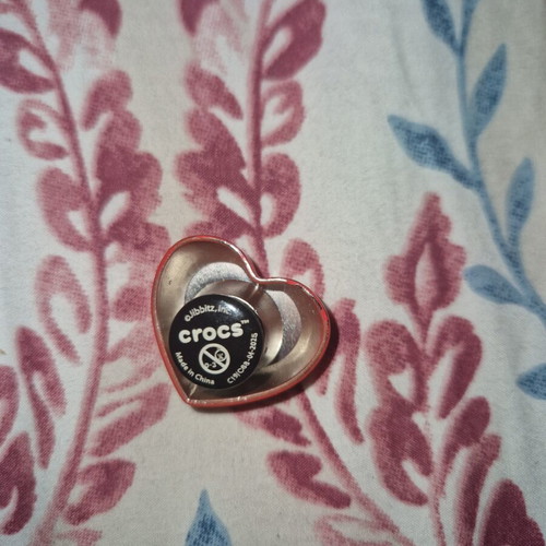 Crocs Jibbitz Charms pack of 3 new, cherries, metal mushroom & heart