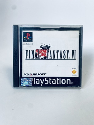 Final Fantasy VI 6 PlayStation 1 PS1 used with manual English