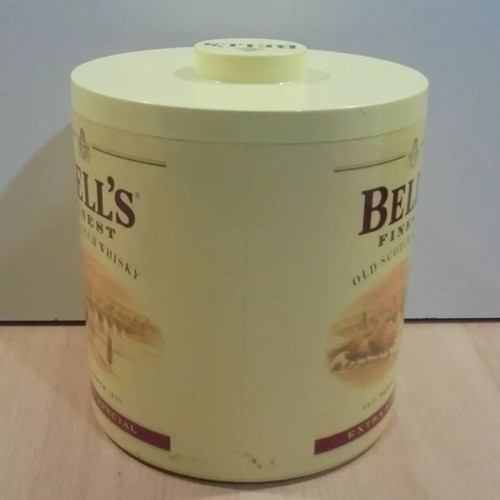 Bell's scotch whisky old promotional plastic ice bucket used