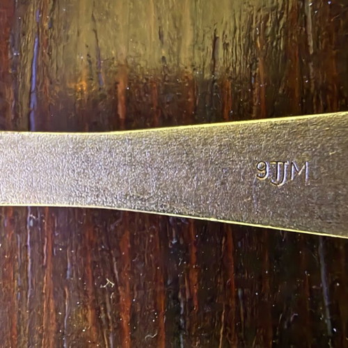 Set of 6 Melchior Skif gold-plated spoons like new, Soviet Union 1979