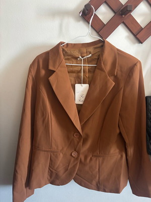 Blazer brown new women's jacket