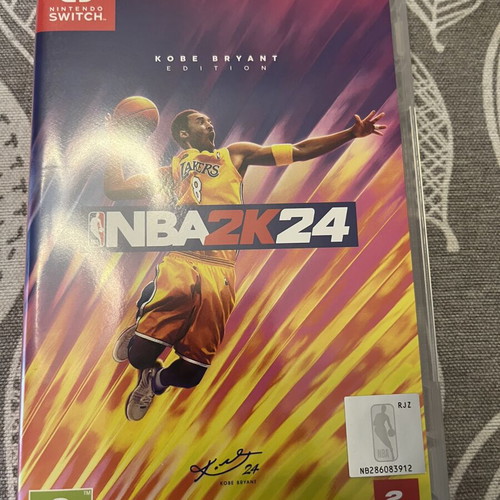 NBA 2K24 Kobe Bryant Edition Nintendo Switch game like new