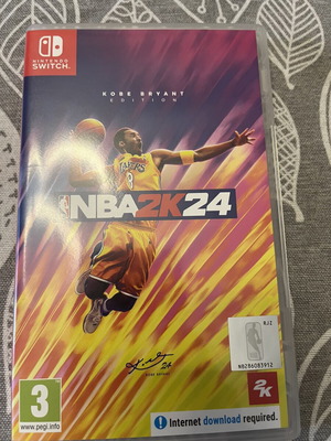 NBA 2K24 Kobe Bryant Edition Nintendo Switch game like new