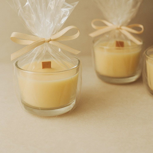Soy wax candle with citronella scent new, handmade 100g