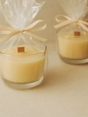 Soy wax candle with citronella scent new, handmade 100g