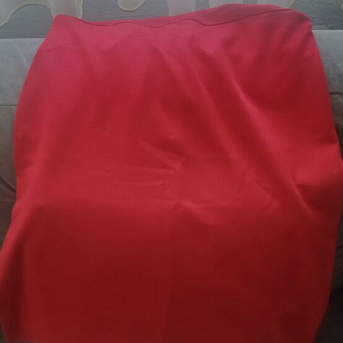 BSB skirt used, fitted, red, size M