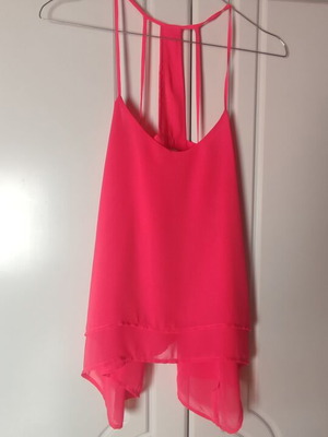 Bershka neon πορτοκαλί τοπ μέγεθος M σαν καινούργιο