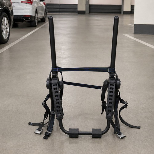 Car Bike Rack used for 3 Bikes, Trunk Mount