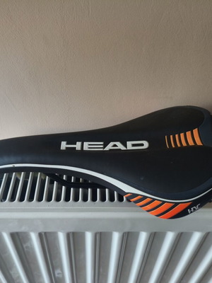 Bicycle saddle for MTB used, 300 grams, slight tear on right side
