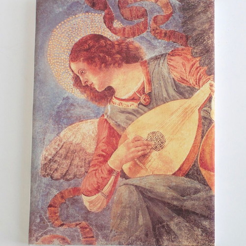 Πίνακας Angel Musician του Melozzo da Forli ψηφιακή εκτύπωση σε καμβά καινούργιος