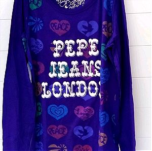 μακρυμάνικη μπλούζα Pepe jeans