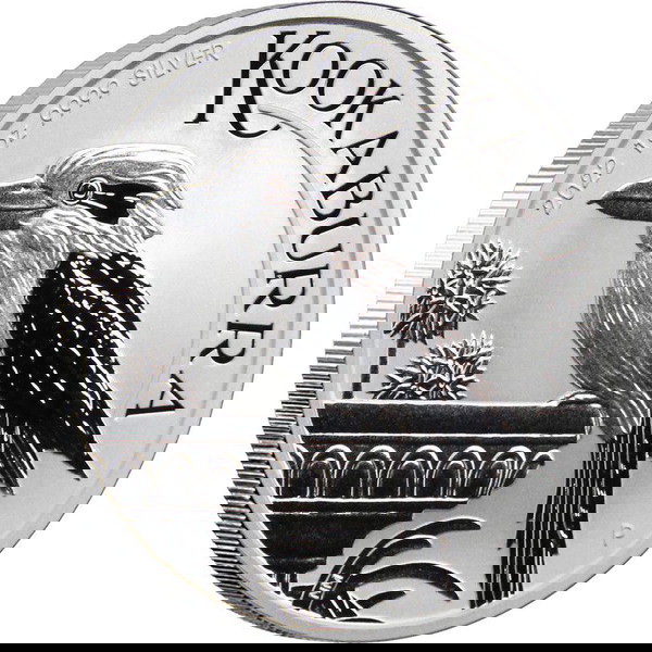 2022 AU Australian 1 oz Silver Kookaburra Coin Brilliant Uncirculated (in Capsule) .