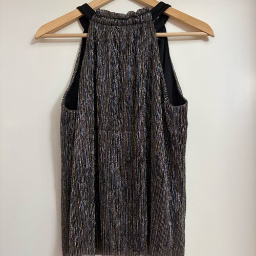 Glitter top new, multicolored, size M