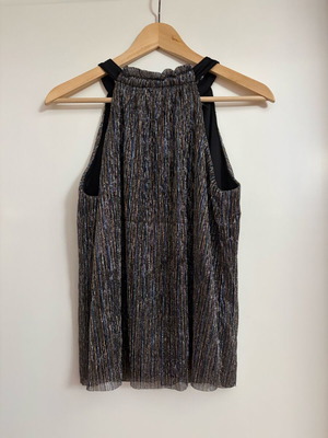 Glitter top new, multicolored, size M