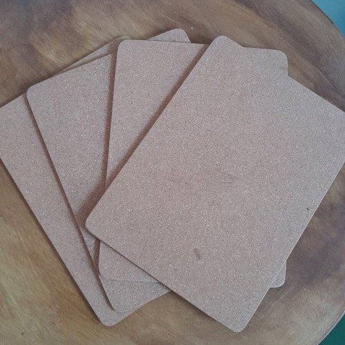 Louise Bourgeois cork placemat set of 4 like new