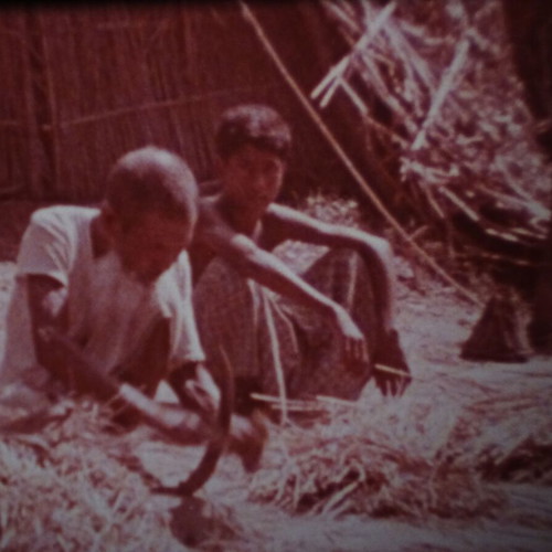 16mm film The Foundations of Wealth used, animation with live characters