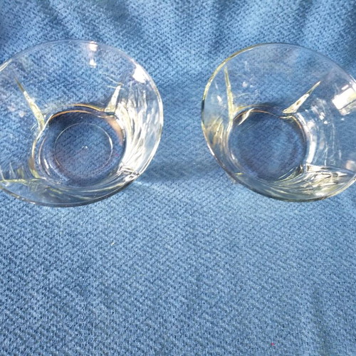 Glass bowls used, set of 2 pieces