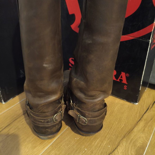 Sendra boots used, size 44, brown