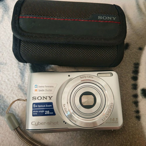 Sony Cybershot S5000 ψηφιακή φωτογραφική μηχανή μεταχειρισμένη με γνήσια θήκη και κάρτα μνήμης