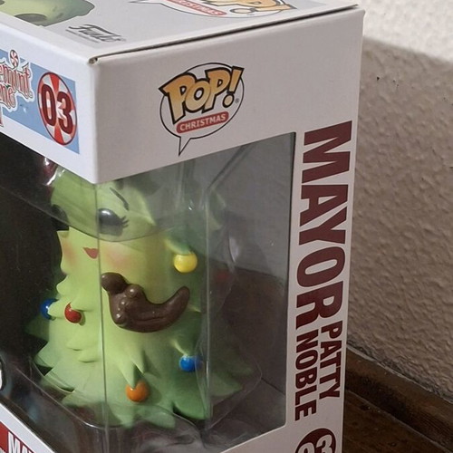 Funko POP! Mayor Patty Noble #03 Christmas Peppermint Lane new