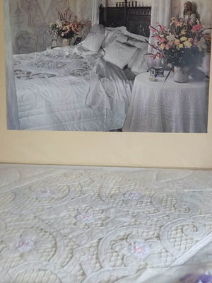 Bridal bedspread new in its box