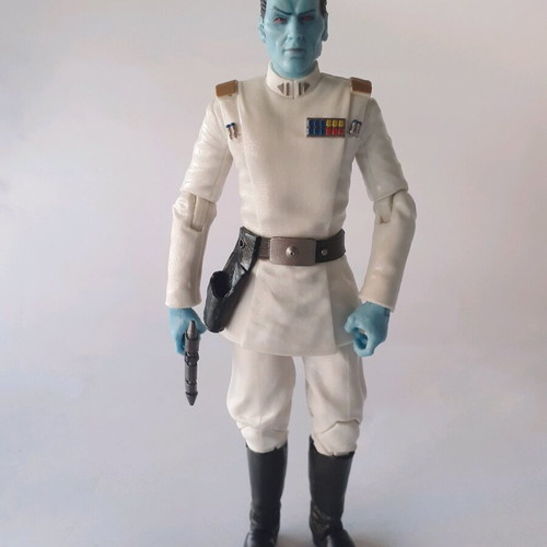 Grand Admiral Thrawn Star Wars figure like new