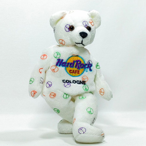 Hard Rock Cafe Cologne Teddy Bear 2004 limited edition, like new