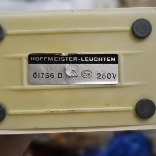 Hoffmeister Leuchten desk lamp vintage space age
