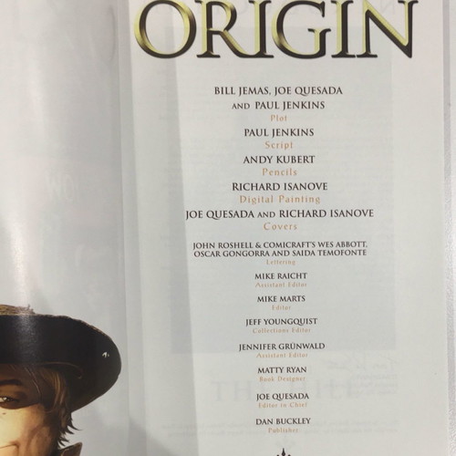 Origin The True Story of Wolverine Marvel volume in excellent condition