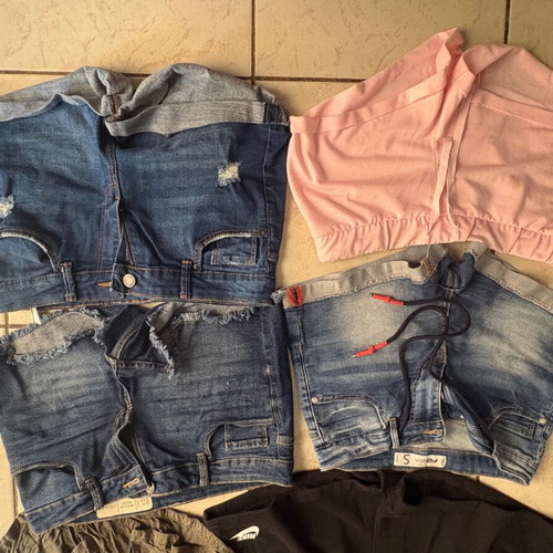 Summer shorts pack of 8, size 36:38, like new, multicolor