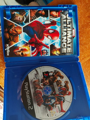 Marvel Ultimate Alliance PS2 game like new, complete