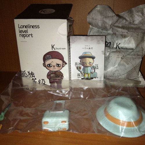 K.Daydream Loneliness Level Report figure #6 Travel Alone "Lonely Journey" new