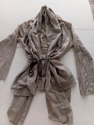BSB shirt like new cigar color with belt, size S