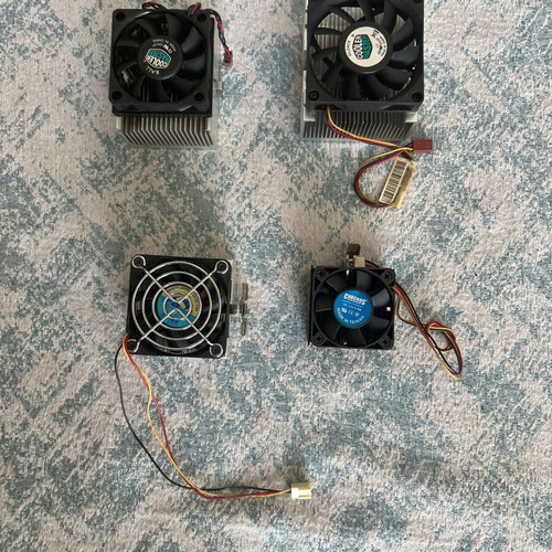 Cpu fan like new for AMD Socket 462 and Intel Socket 775, 1151