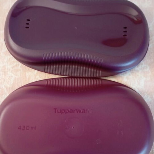 Tupperware Micro Snack new, purple 430 ml