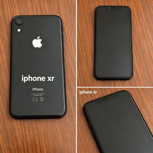 iPhone XR 64GB like new, black, dual SIM