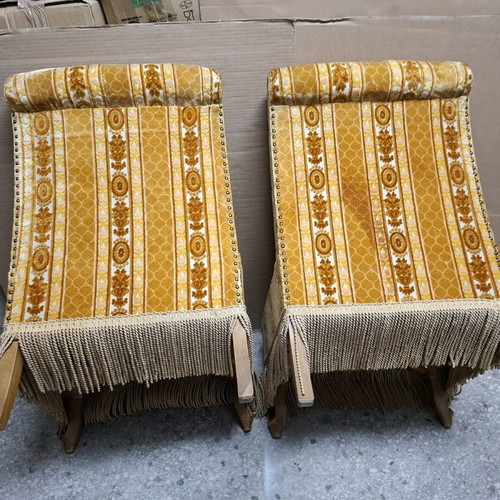 Set of 2 armchairs and 2 chairs used