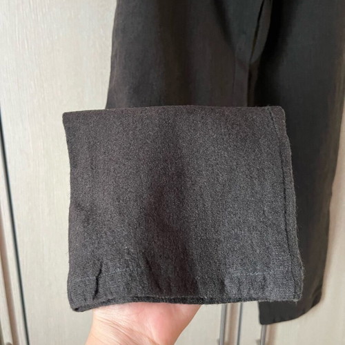 Wool high-waisted pants used, size XS