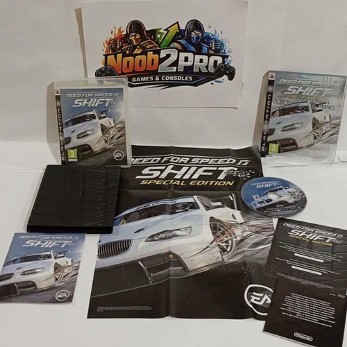 Need for Speed Shift Special Edition PS3 used, collector's set