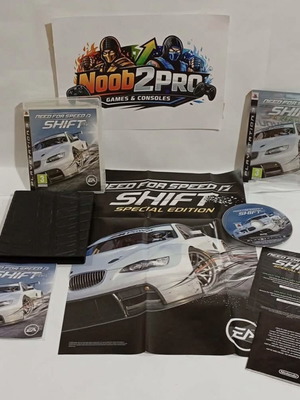 Need for Speed Shift Special Edition PS3 used, collector's set