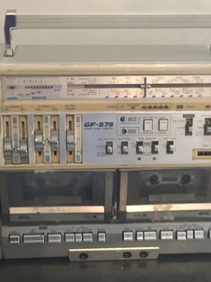 SHARP GF 575 Boombox μεταχειρισμένο, για ανταλλακτικά, 1980