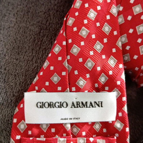Giorgio Armani silk tie like new